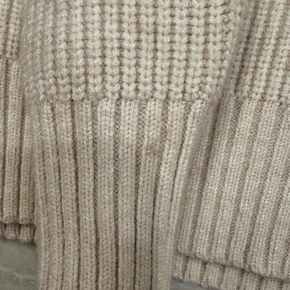 Z Supply Jayce 3/4 Zip Sweater in Oatmeal Size XS - Picture 9 of 13